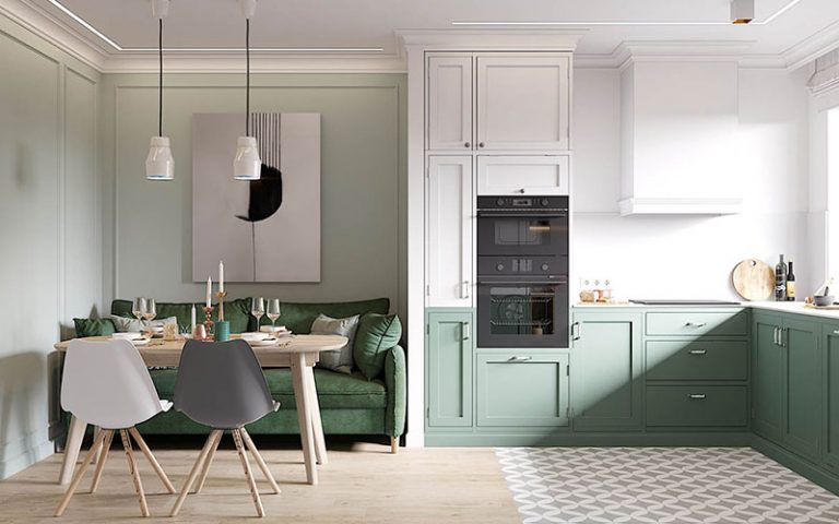 Kitchen Cabinet Colours : Picking The Right Colours For Your Kitchen