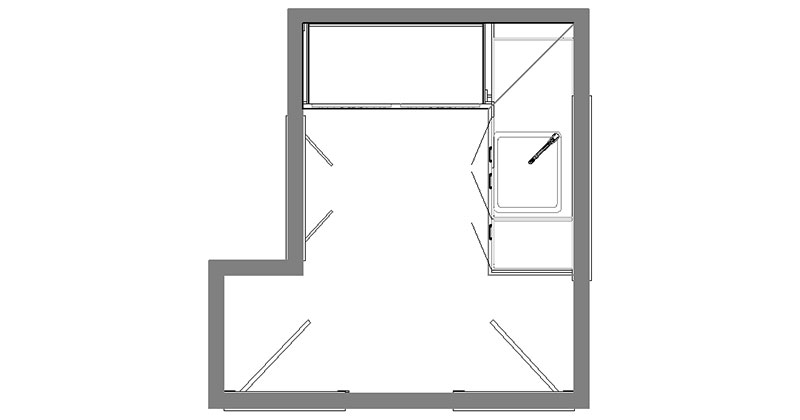 Contemporary Laundry - Black Hill Floorplan 2